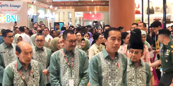 Kunjungi Inacraft, Jokowi Ingin Banyak Produk Lokal Tembus Pasar Ekspor