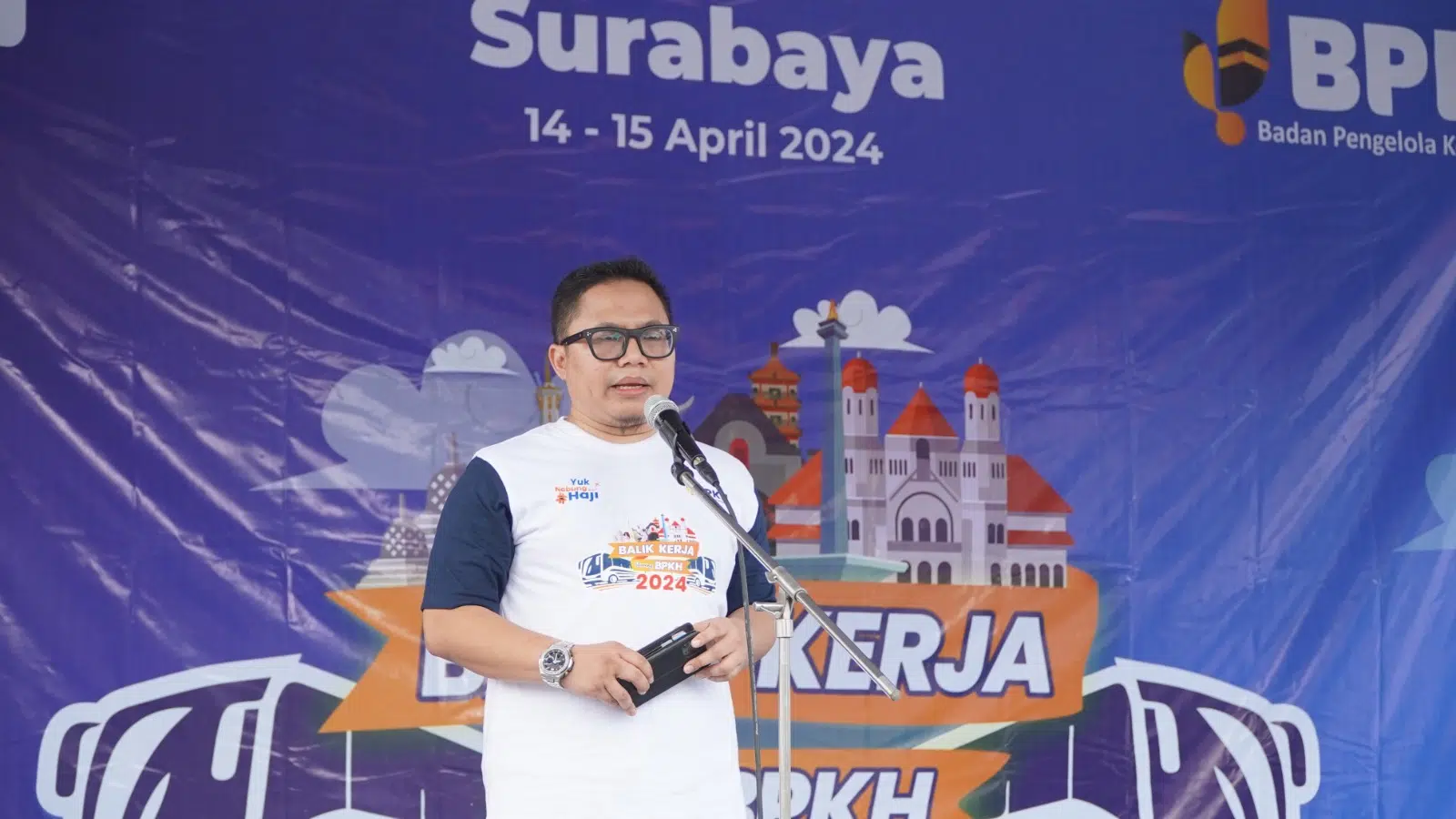 Resmi Diberangkatkan, Ratusan Peserta Antusias Ikuti Balik Kerja Bareng BPKH Keberangkatan dari Surabaya